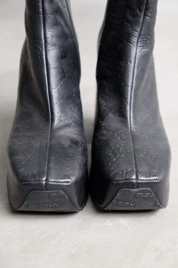 MISBHV The Pop Platform Monogram Boots - Hình ảnh 5