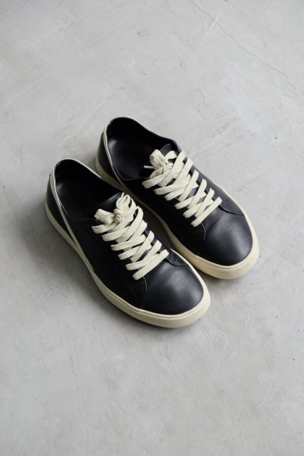 Rick Owens Hun Geotrasher Leather Sneakers - Hình ảnh 2