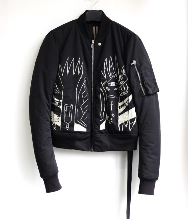 Rick Owens DRKSHDW Printed Bomber Jacket