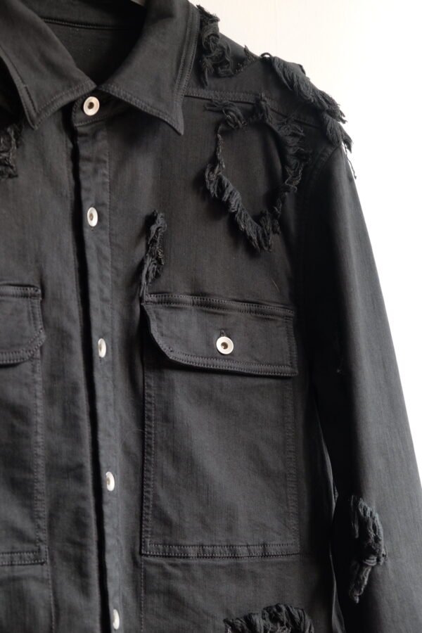 Rick Owens Distressed Shirt - Hình ảnh 5