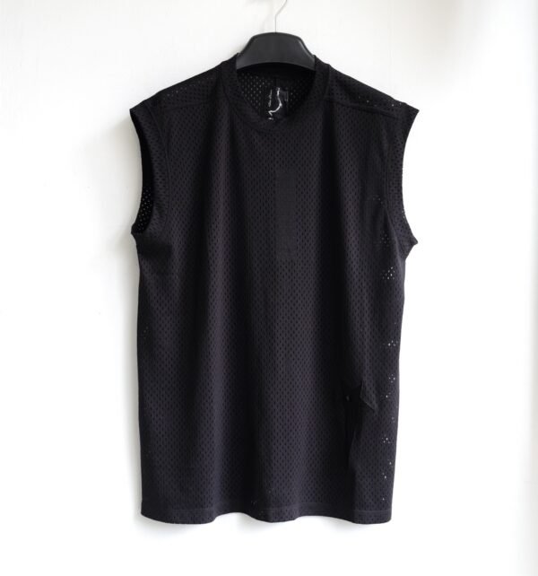 RICK OWENS X CHAMPION SLEEVELESS MESH TSHIRT