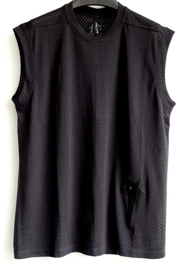 RICK OWENS X CHAMPION SLEEVELESS MESH TSHIRT - Hình ảnh 3