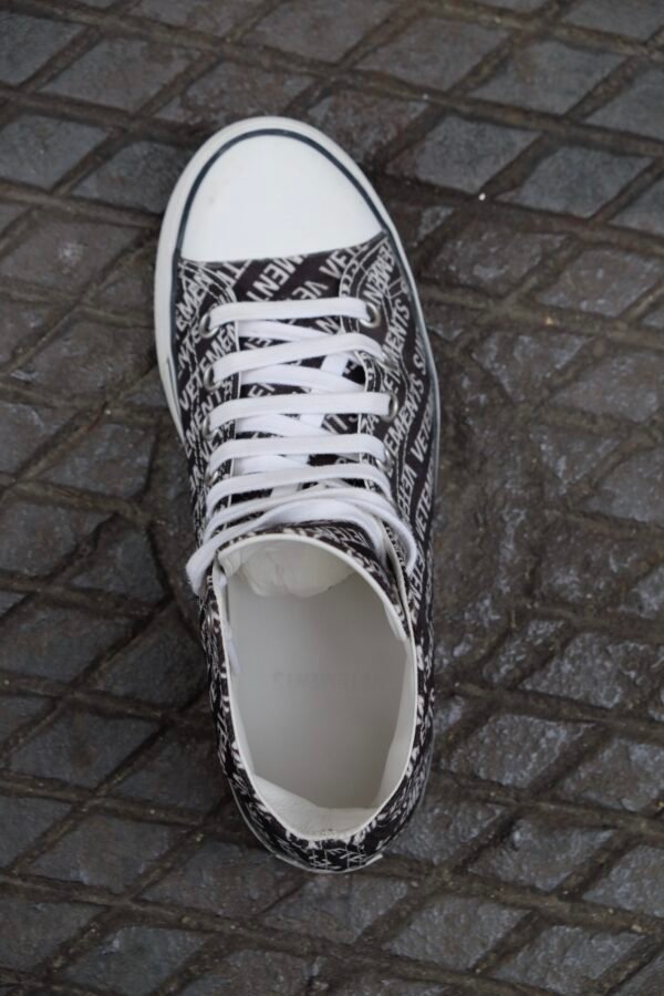Vetements All Over High Top Sneaker White - Hình ảnh 4