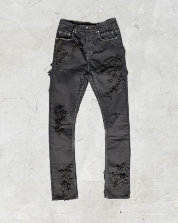 Rick Owens DRKSHDW Detroit Cut Jeans Dark Dust - Hình ảnh 2