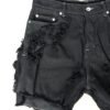 Rick Owens DRKSHDW Trucker Cut Offs Denim Short Black - Hình ảnh 2