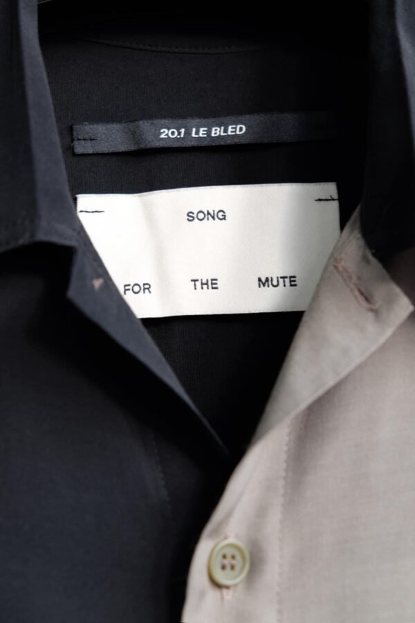 Song For The Mute 20.1 Le Bled Black/Green Oversized Shirt - Hình ảnh 2