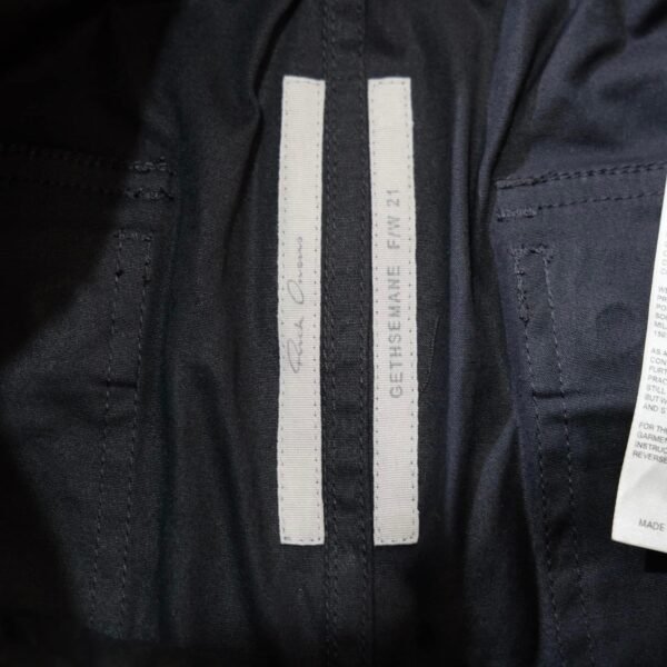 Rick Owens Bauhaus Cargo Black - Hình ảnh 4