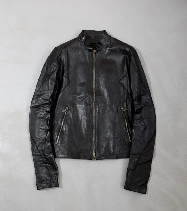 Leon Louis Enos scar Leather Jacket