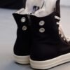 Rick Owens FW24 DRKSHDW Eyelet High top Ramones - Hình ảnh 4