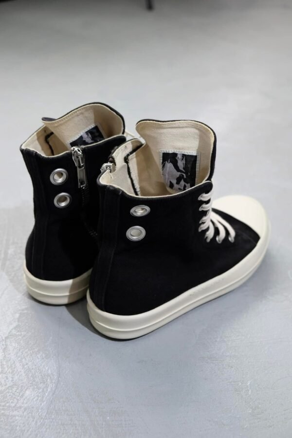 Rick Owens FW24 DRKSHDW Eyelet High top Ramones - Hình ảnh 2