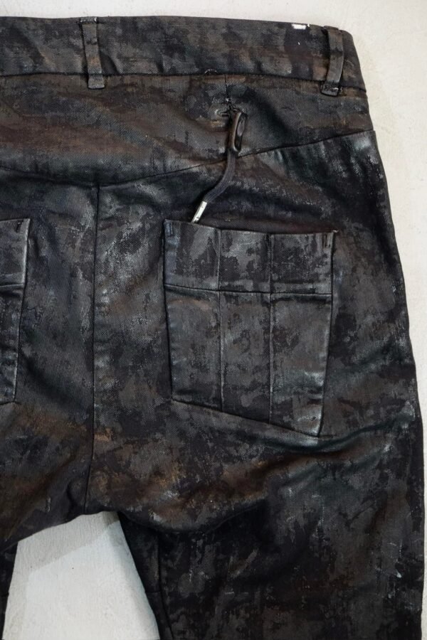 Boris Bidjan Saberi P13 TF Vinyl Processed Waxed Jeans - Hình ảnh 5