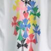 CHROME HEARTS Multi Color Cross Cemetery T Shirt - Hình ảnh 3