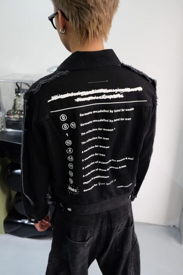 MM6 Maison Margiela Denim Jacket - Hình ảnh 4