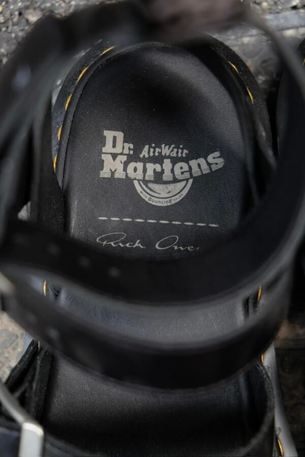 Rick Owens Gryphon Strapro x Dr Martens Sandals / Black - Hình ảnh 4
