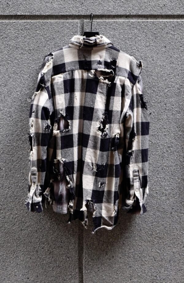 Maison Mihra Yasuhiro Distressed Shirt Runway Edition - Hình ảnh 4