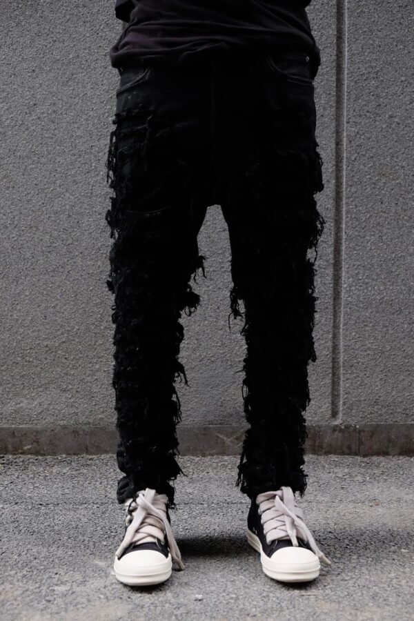 Rick Owens Drkshdw Slashed Detroit Cut - Hình ảnh 3