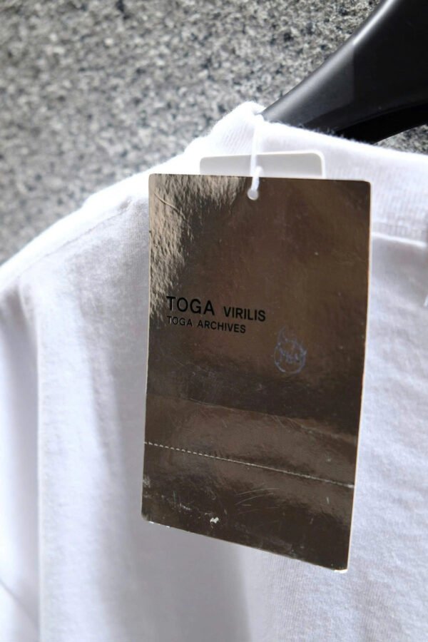 Toga Pulla Virilis Archives Side Concho Tshirt White - Hình ảnh 4
