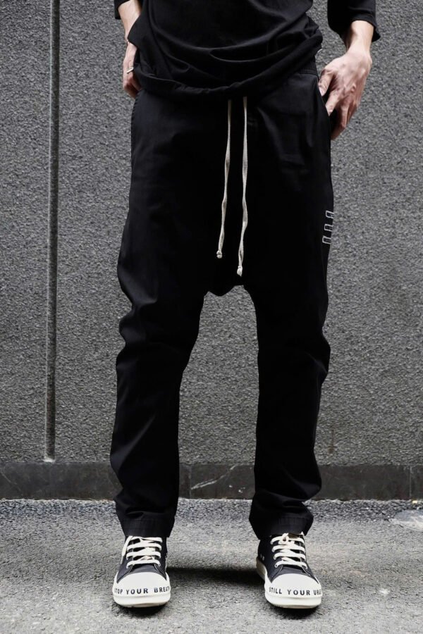 RICK OWENS DRKSHDW DRAWSTRING LONG PANTS - Hình ảnh 2