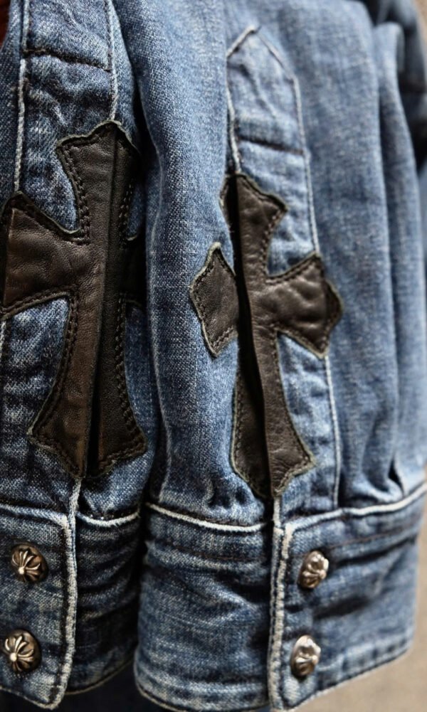 Chrome Hearts Vintage Denim Western - Hình ảnh 2