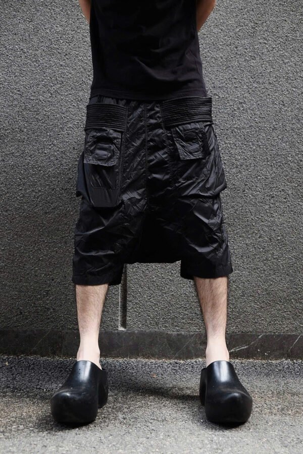 RICK OWENS FW17 Cretch Cargo Shorts - Hình ảnh 3