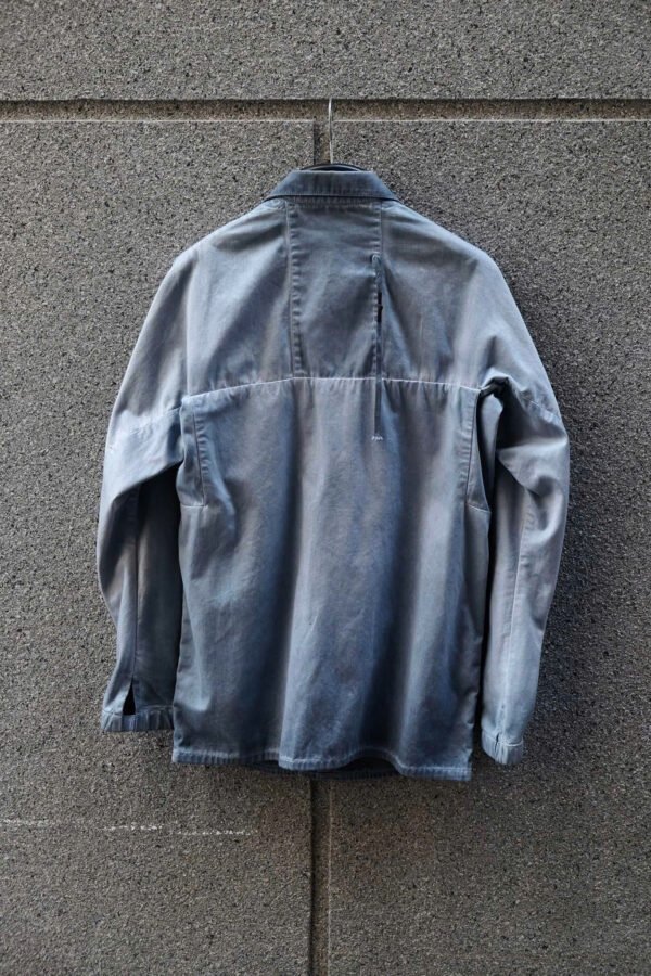 11 By Boris Bidjan Saberi Blue White Denim Shirt - Hình ảnh 4