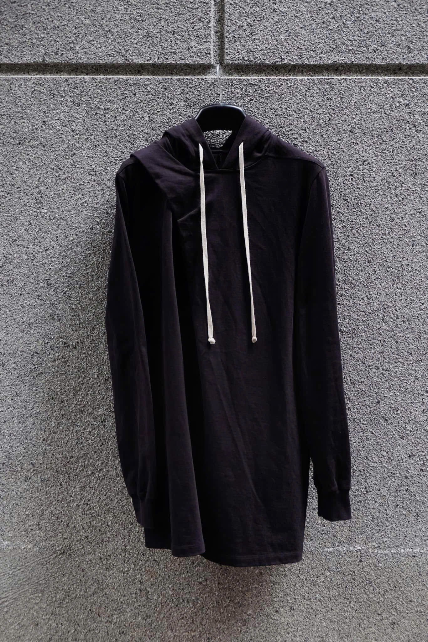 Rick Owens Tecuatl SS20 Hiked Hoodie