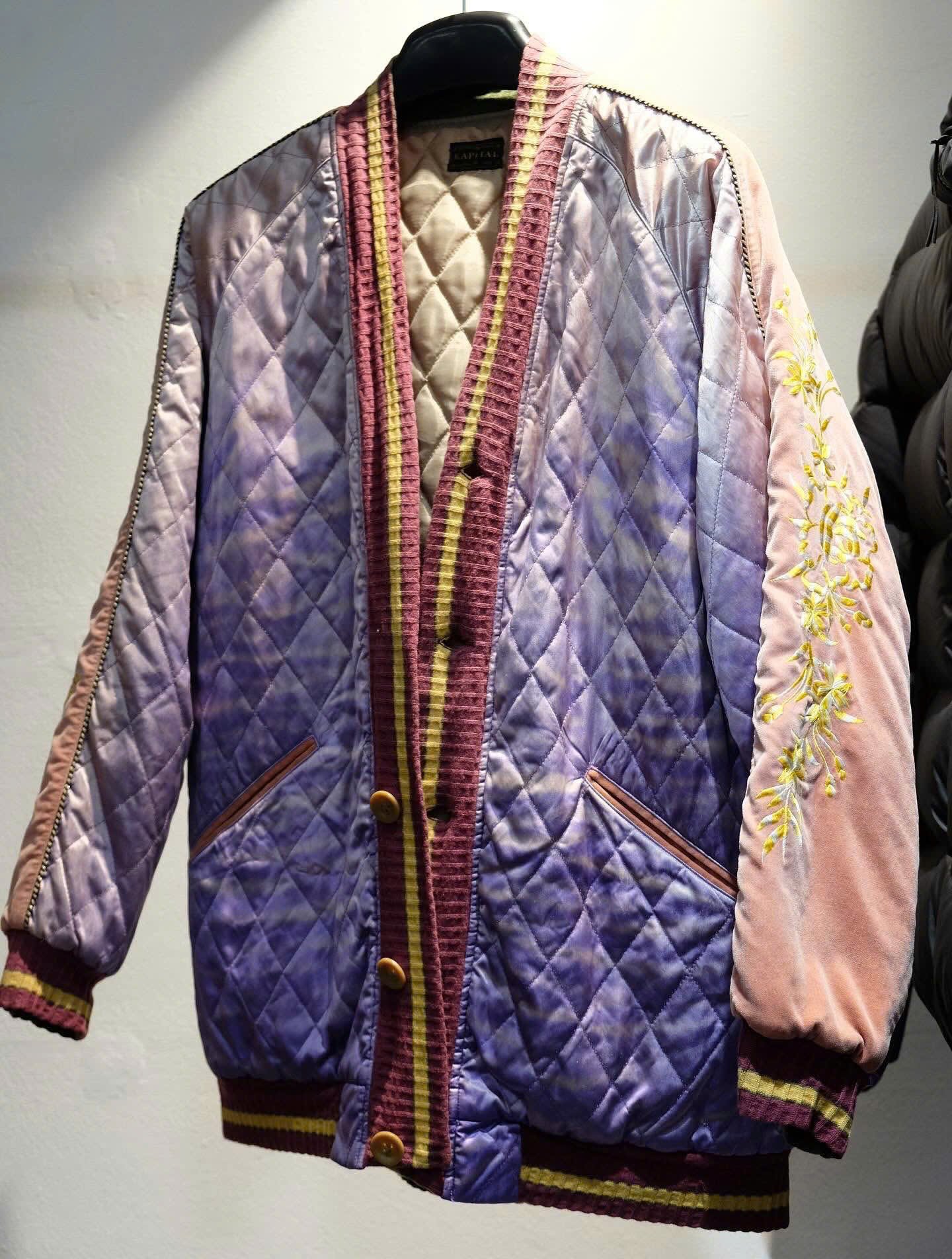 Kapital Embroidered Sukajan Souvenir J-Wave Cardigan Jacket