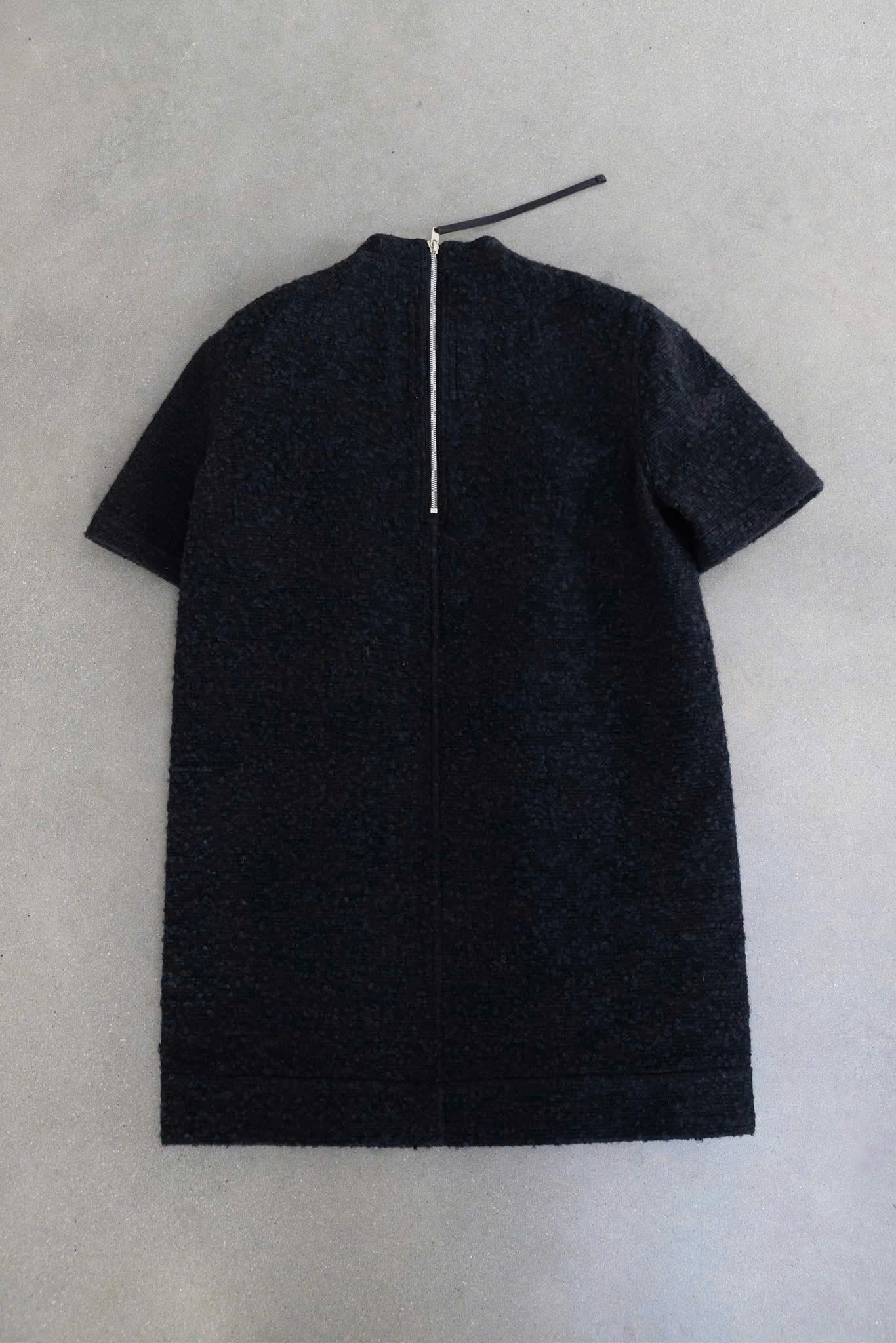 Rick Owens Mainline Back Solid Short Sleeve Black