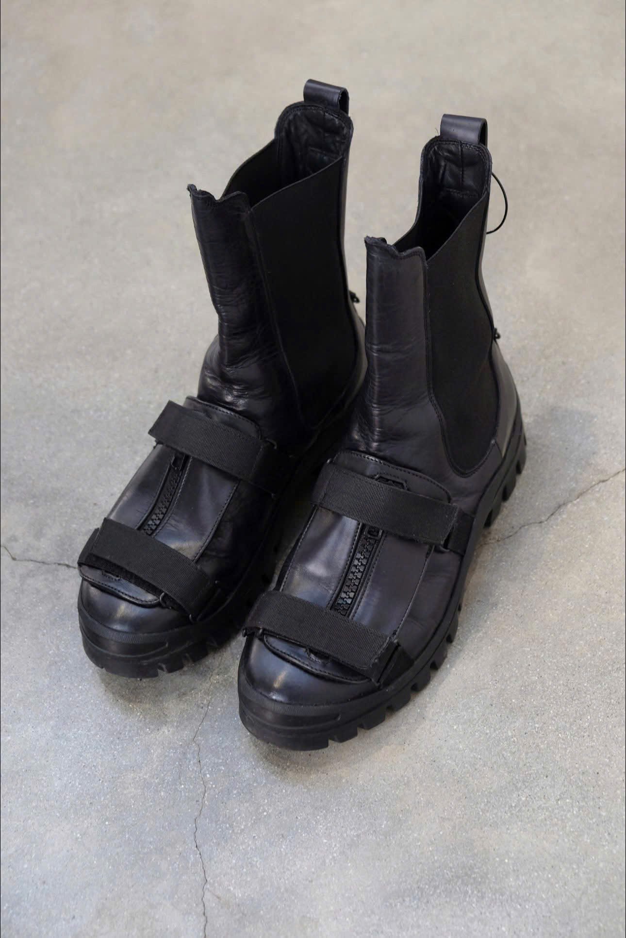 Söderberg x The Brvtalist Rubber HYbrids Boots Black