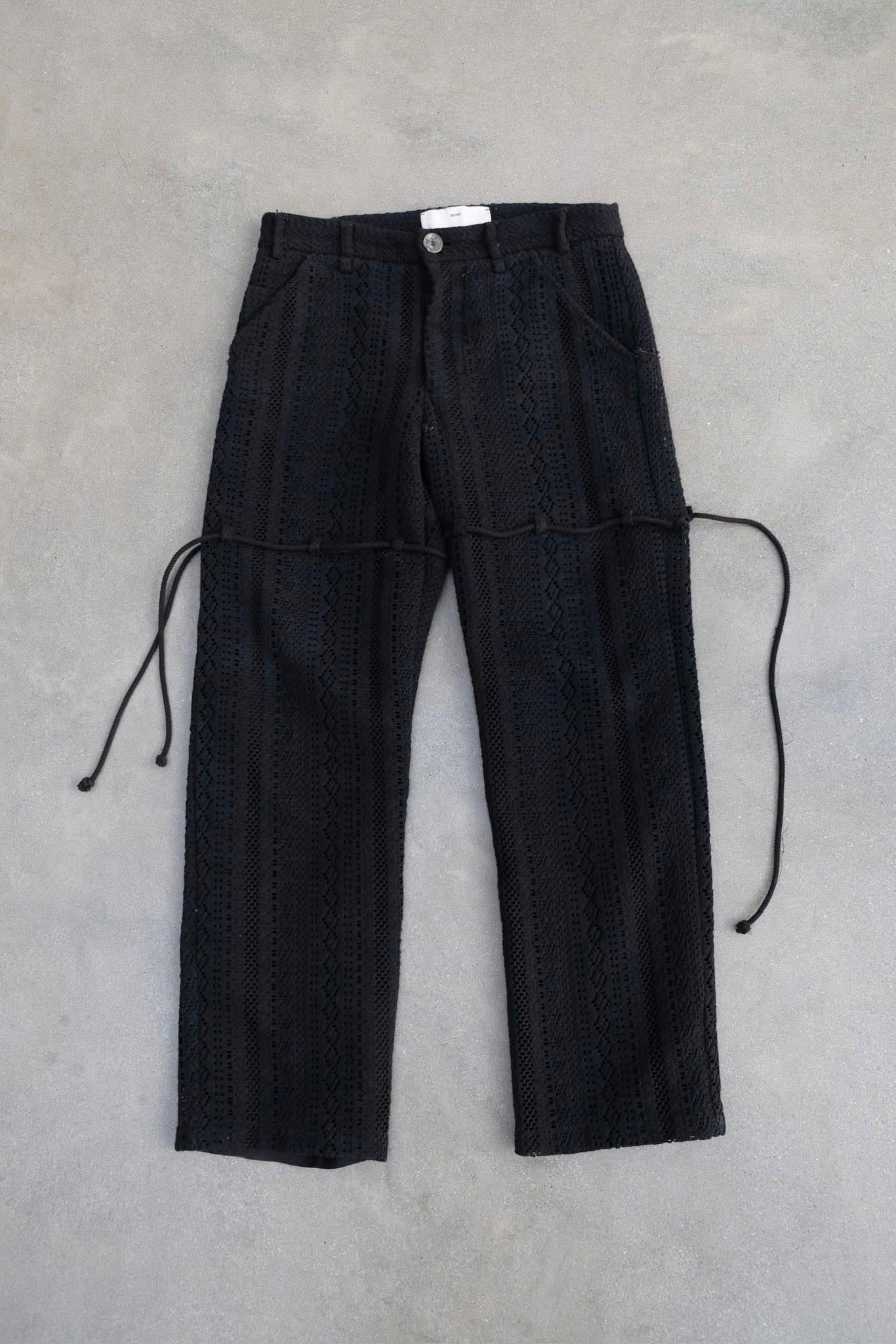Song For The Mute Crocheted Dress Trousers