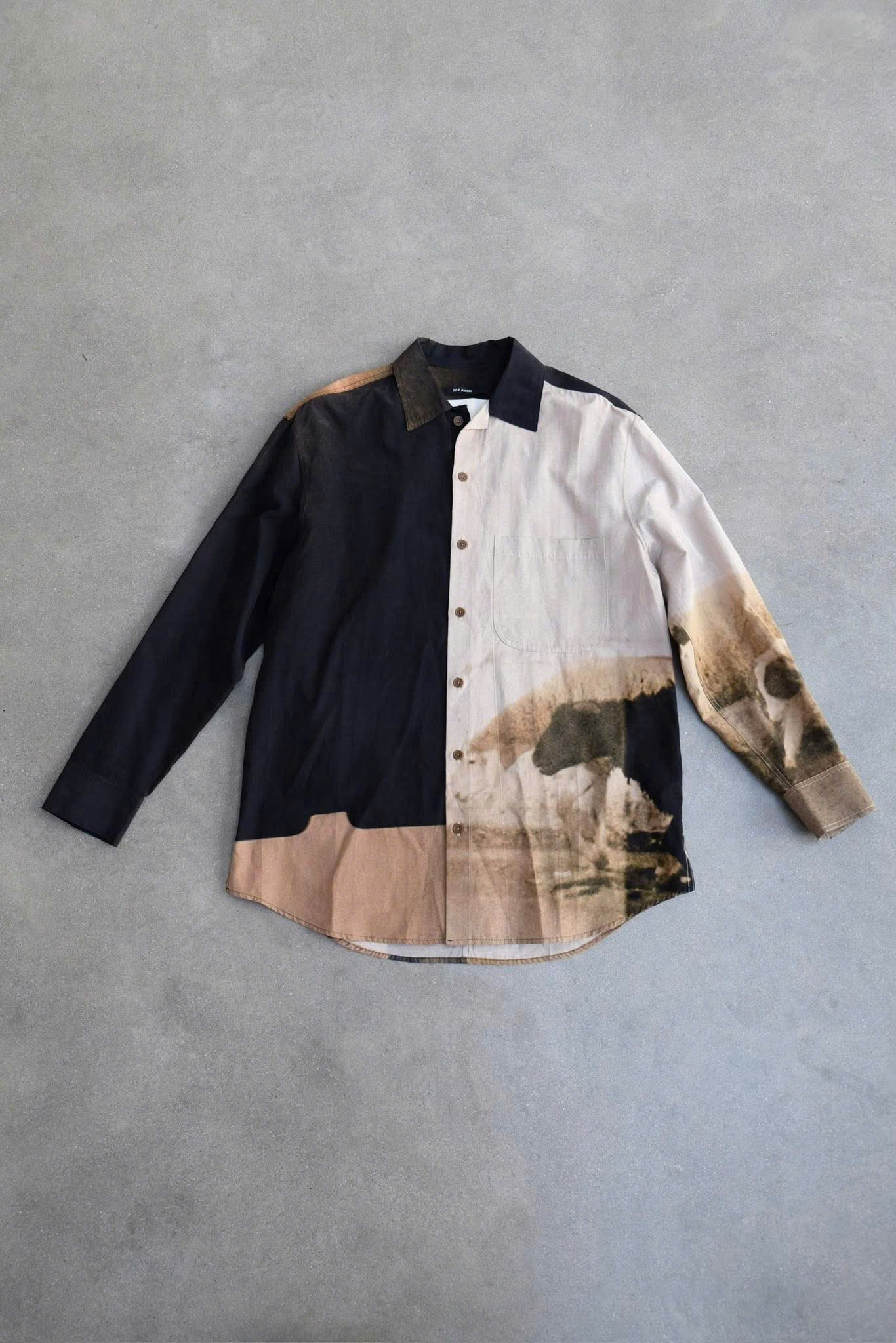 Song For The Mute L/S OVERSIZED SHIRT BLACK SHEEP
