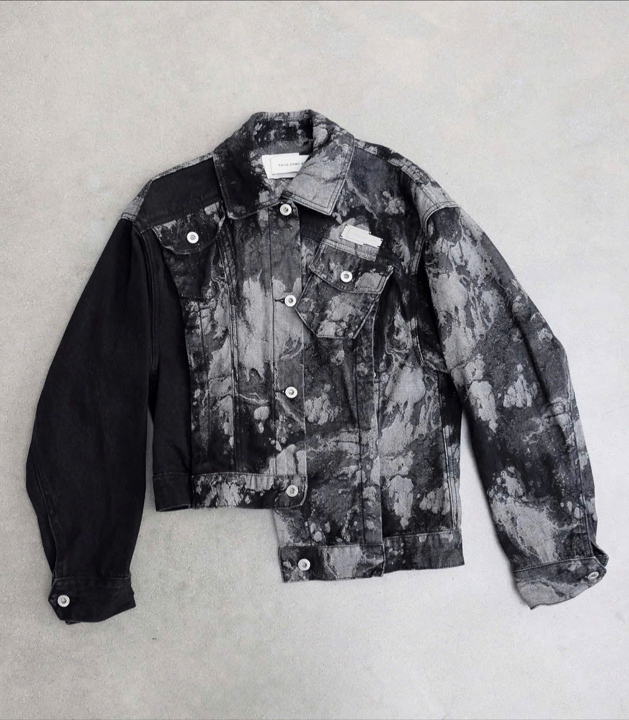 FengChenWang Jacquard Denim Jacket