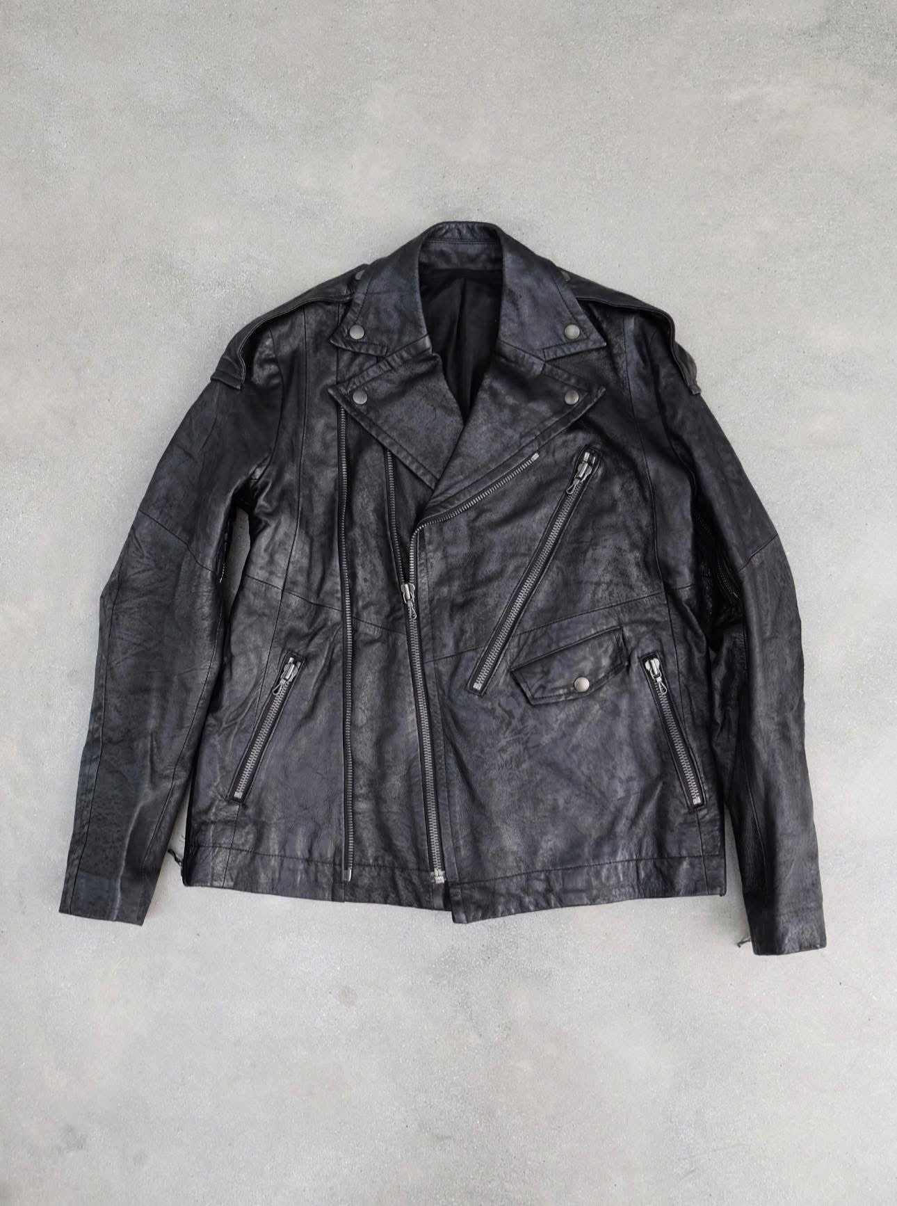JULIUS Ana-Moto Rider Leather Jacket