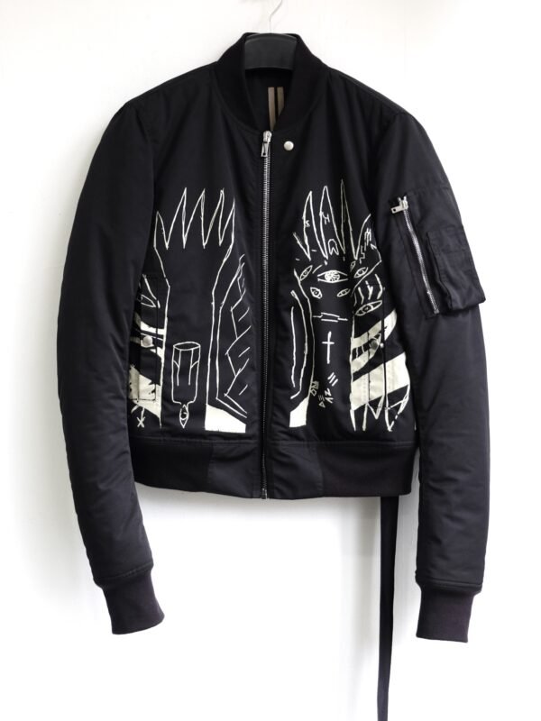 Rick Owens DRKSHDW Printed Bomber Jacket