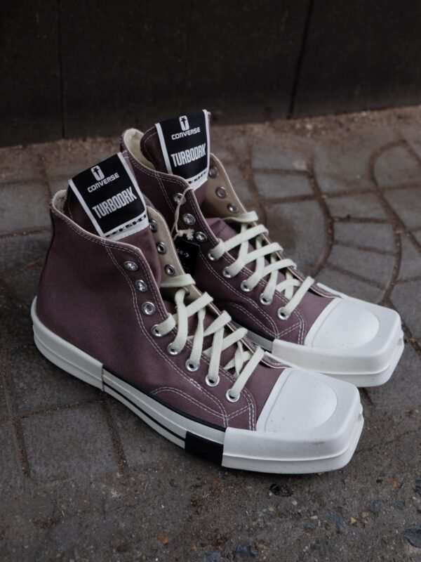 Rick Owens DRKSHDW Gray Converse TURBODRK