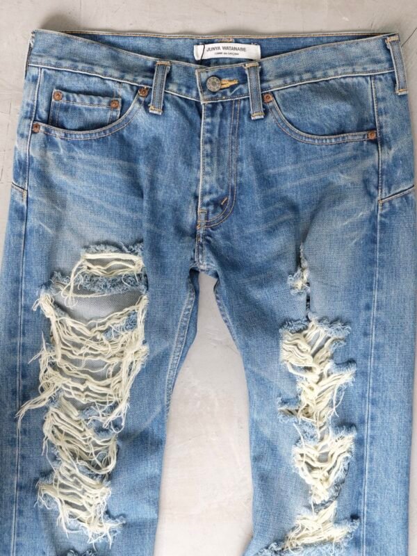 Junya Watanabe Comme des Garcons Distressed Jeans