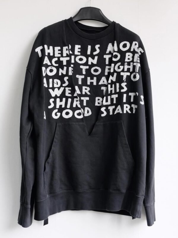 MM6 Maison Margiela The Shelter AIDS Slogan