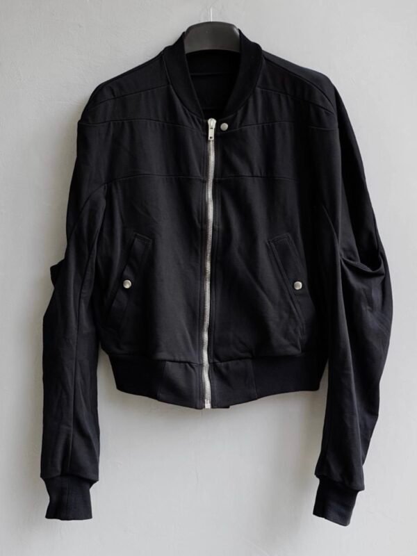 Rick Owens “FOGACHINE” Geth Jogger Bomber Jacket Black