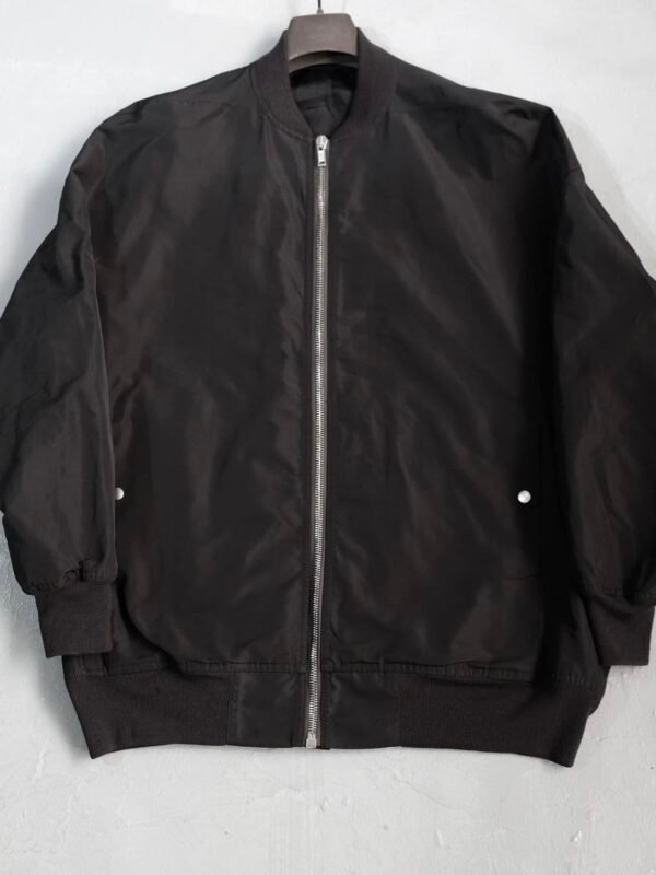 Rick Owens Peter Flight Bomber Jacket Black