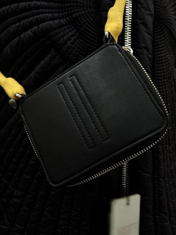 RICK OWENS DRKSHDW LARGE CORD PURSE –