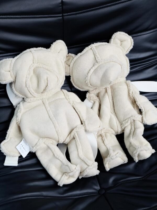 MM6 Maison Margiela Off-White Teddy Bag