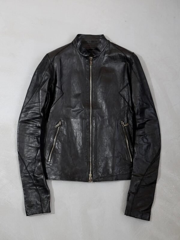 Leon Louis Enos scar Leather Jacket