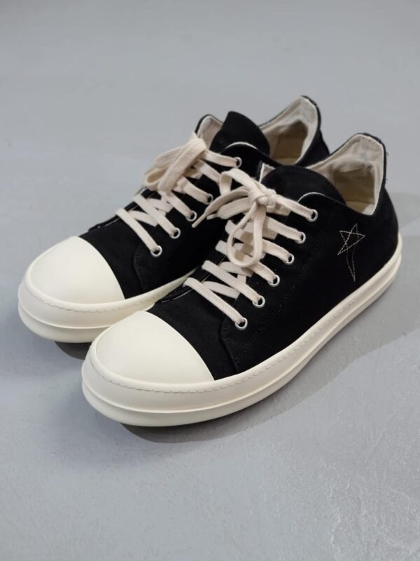 Rick Owens DRKSHDW Porterville Pentagram Sneakers / Black