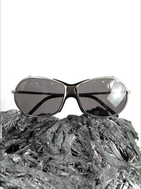 Raf Simons x Linda Farro Sunglasses 2008 / Black Titanium