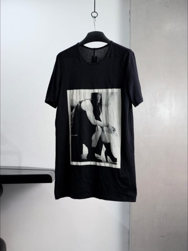 Rick Owens Drkshdw Black Rick Level T-Shirt