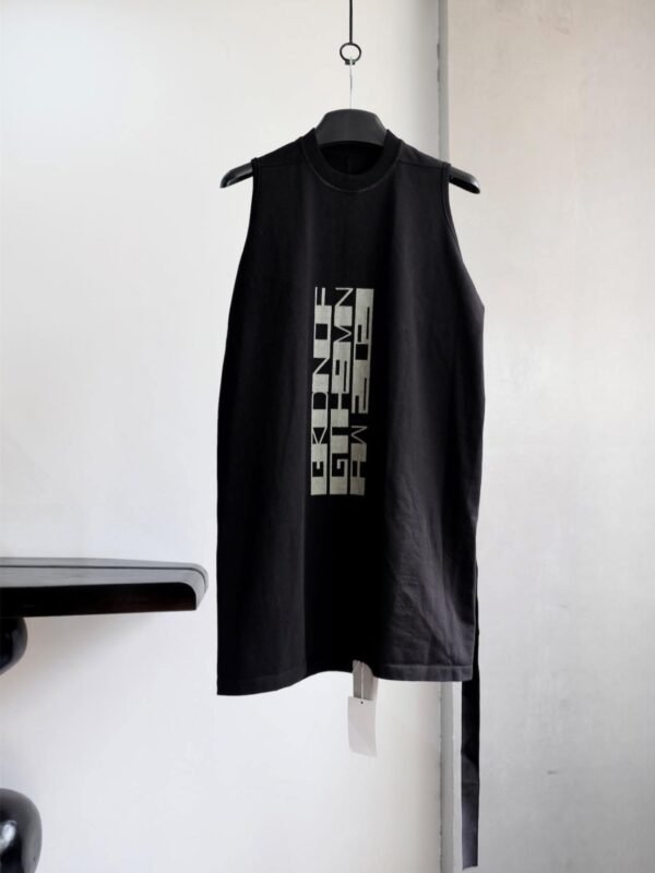 Rick Owens DRKSHDW Logo Tank / Black