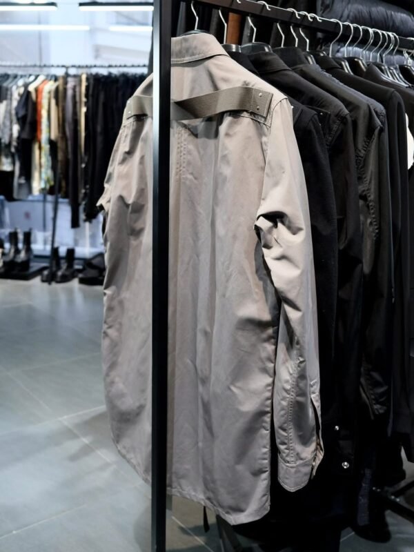 Rick Owens Drkshdw Shirt Jacket DUST / PEARL