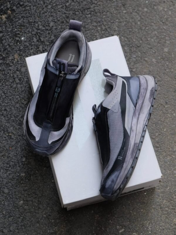 11 By Boris Bidjan Saberi X Salomon Bamba 2 Low Black Dyed